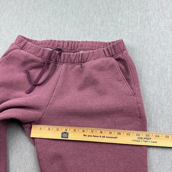 Patagonia Pants Womens Medium Red Fitz Roy Icon Uprisal Sweatpants Fleece 26067 - Picture 11 of 16